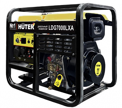генератор дизельный huter ldg 7000lxа