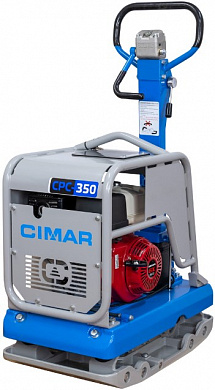 Бензиновая виброплита CIMAR CPC-350 (HONDA GX390)