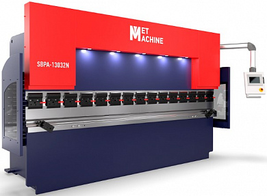 гидравлический листогибочный пресс с чпу metmachine sbpa-13032n