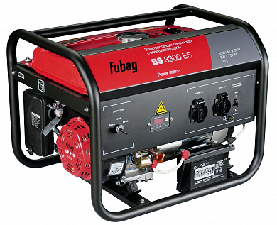 генератор бензиновый fubag bs 3300 es